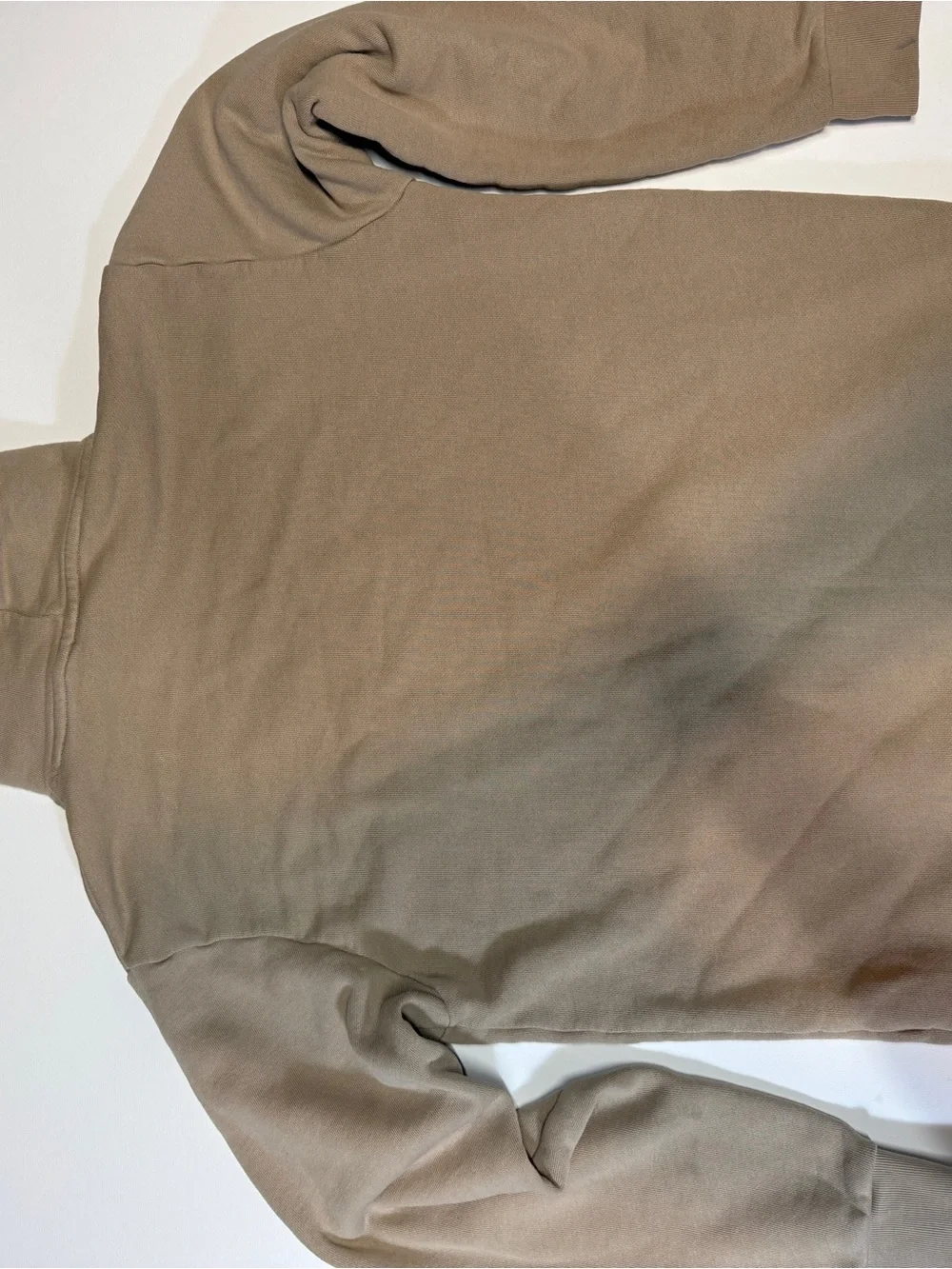 adidas Taupe Trefoil‎ Pullover Hoodie Men’s Medium